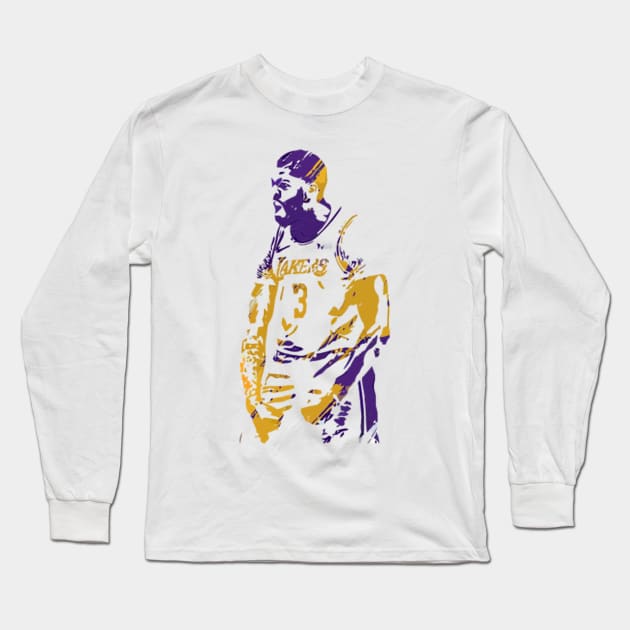 anthony davis Long Sleeve T-Shirt by sepuloh